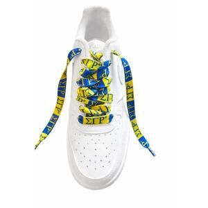 Sigma Gamma Rho Sorority Shoe Laces Royal Blue Gold  125x1.2cm